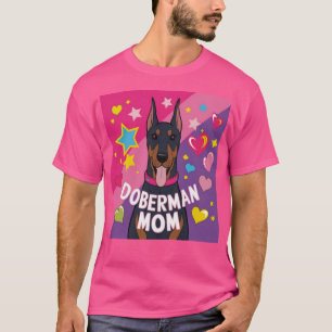 Doberman mama t-shirt