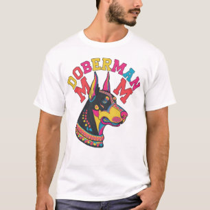 Doberman mama t-shirt