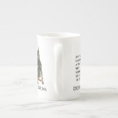 Doberman Maman Bone China Mug (Dos)
