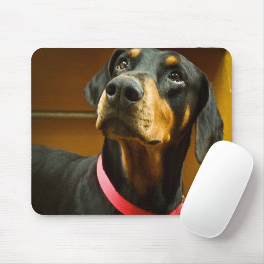 Doberman Mousepad Muismat (Met muis)