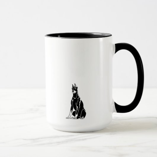 Doberman Mug (Droite)