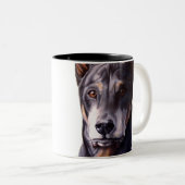 Doberman Mug Coffee Coupe Doberman Pinscher (Devant droit)
