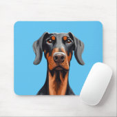 Doberman Muismat (Met muis)
