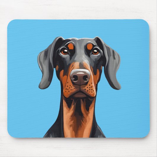 Doberman Muismat (Voorkant)