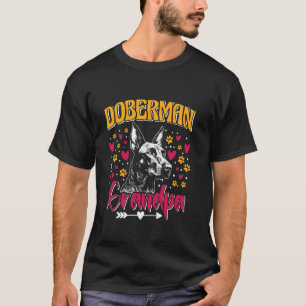 DOBERMAN OMA HOND Opa Dobermanns Grootvaders T-shirt
