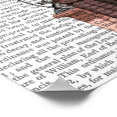 Doberman op telefoon poster (Hoek)