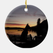 Doberman Ornament (Achterkant)