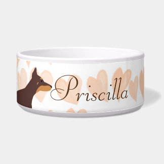 Doberman Pet Bowl Voerbakje