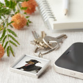 Doberman Pinscher 2 Sleutelhanger (Zijkant)