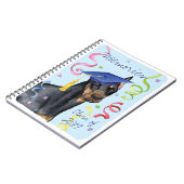 Doberman Pinscher Afstuderen Notitieboek (Linkerzijde)