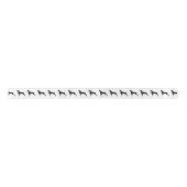 Doberman Pinscher Basic Hondenras Illustratie Lint (Voorkant)