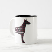 Doberman Pinscher BFF Mug (Devant gauche)
