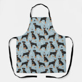 Doberman Pinscher Botten en poten Schort (Voorkant)