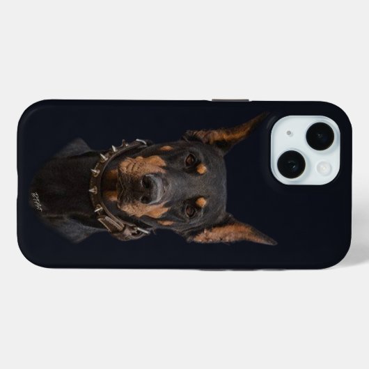 Doberman Pinscher Case-Mate iPhone Case (Achterkant (horizontaal))