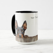 Doberman Pinscher Chien Mug (Devant gauche)