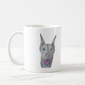 Doberman Pinscher Cup Koffiemok (Links)