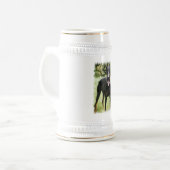 Doberman Pinscher Dog Beer Stein Bierpul (Voorkant links)