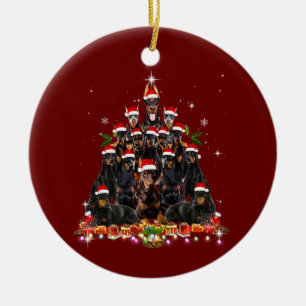 Doberman Pinscher Dog Keramisch Ornament