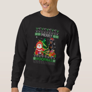 Doberman Pinscher Dog Merry Woofmas kerstmis Cos Trui