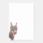 Doberman Pinscher Dog Post-it® Notes (Voorkant)
