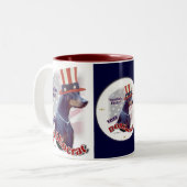 Doberman Pinscher Dons Mugs (Devant gauche)