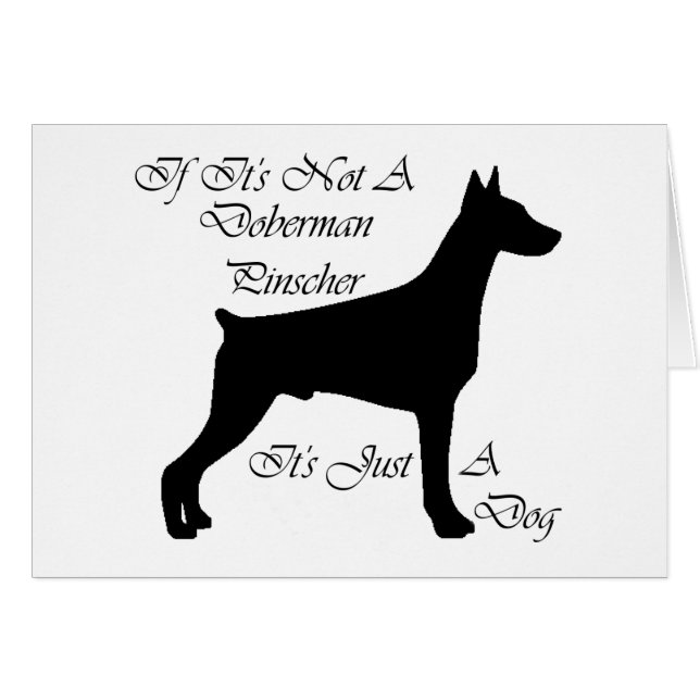 Doberman Pinscher Gifts (Voorkant Horizontaal)