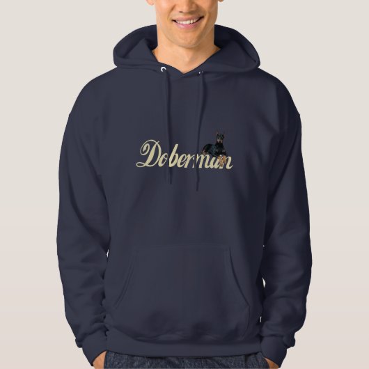 Doberman Pinscher Hoodie (Voorkant)