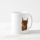 Doberman Pinscher Koffiemok (Voorkant rechts)