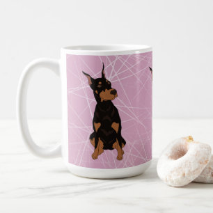 Doberman Pinscher Koffiemok