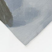 Doberman Pinscher liet het sneeuwen Kerstmis Fleece Deken (Hoek)