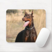 Doberman Pinscher Mousepad Muismat (Met muis)