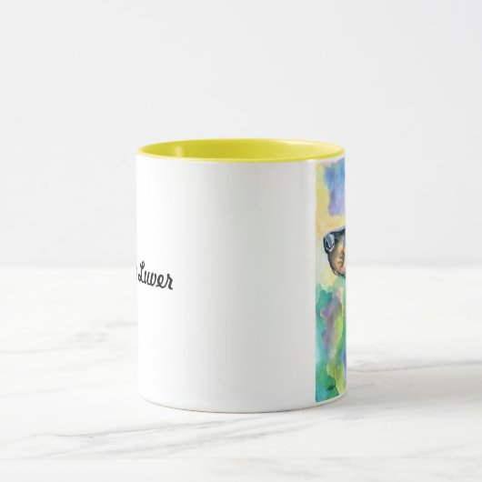 Doberman Pinscher Mug (Centre)