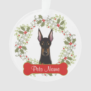 Doberman Pinscher Ornament