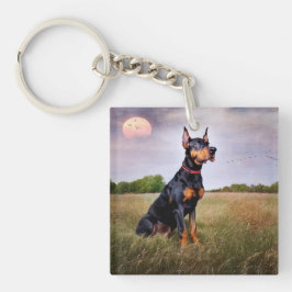 Doberman Pinscher Sleutelhanger