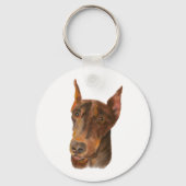 Doberman Pinscher Sleutelhanger Fob (Achterkant)