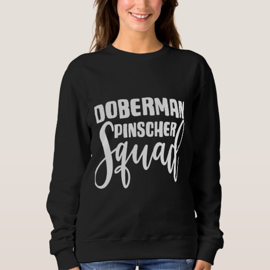 Doberman Pinscher Squad Trui (Voorkant)