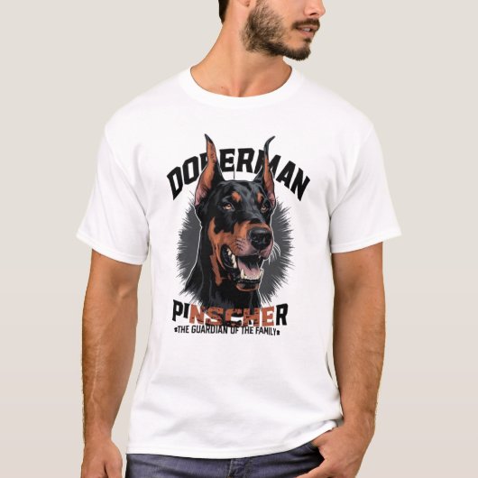 Doberman Pinscher T-shirt (Voorkant)
