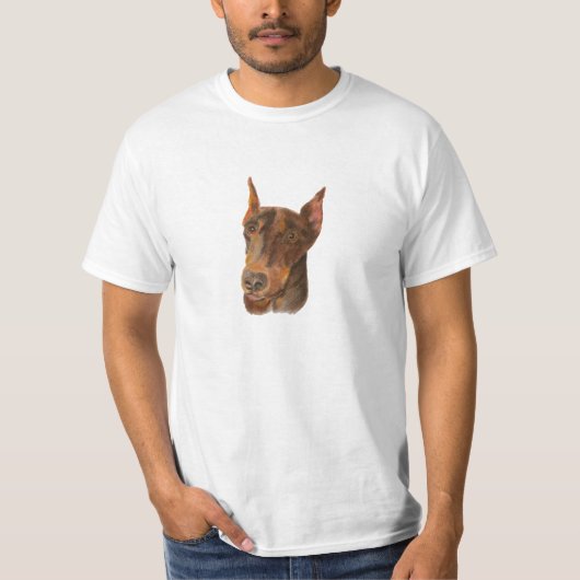 Doberman Pinscher T-shirt (Voorkant)