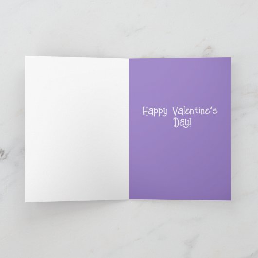 Doberman Pinscher Valentijnsdag Bedankkaart (Binnen)