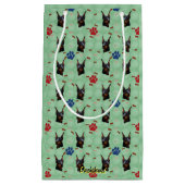 Doberman Portrait Klein Cadeauzakje (Voorkant)