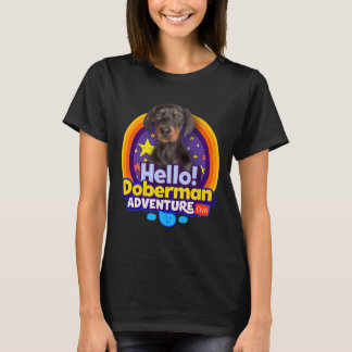Doberman Puppy Dog T-shirt