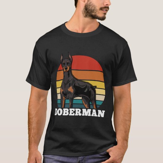 Doberman Retro 625 T-shirt (Voorkant)