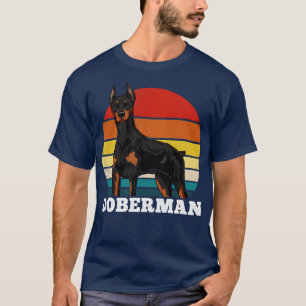 Doberman Retro T-shirt
