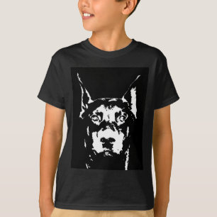 Doberman Shirt - Kinder donkere T-shirt
