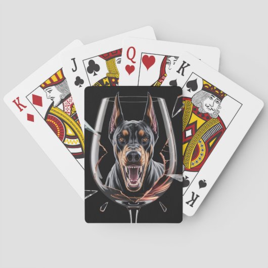 DOBERMAN SPEELKAARTEN (Achterkant)
