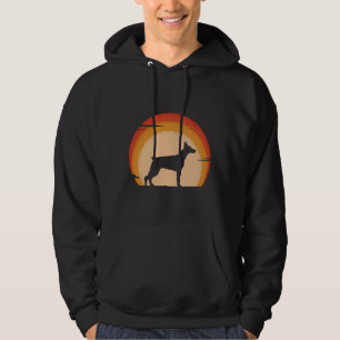 Doberman Sunset 99 Hoodie