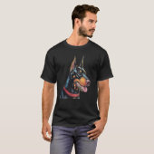Doberman T-shirt (Voorkant volledig)