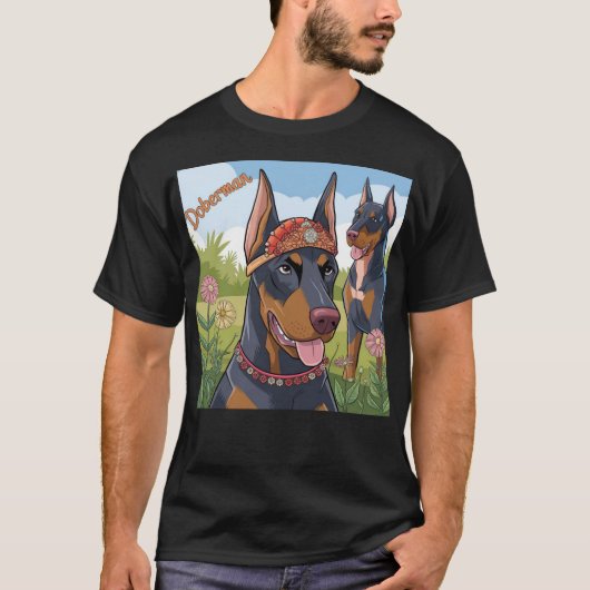 Doberman T-shirt (Voorkant)