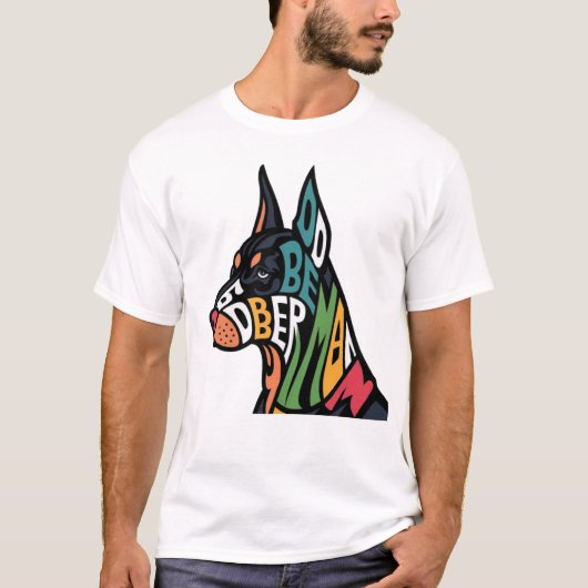 Doberman T-shirt (Voorkant)
