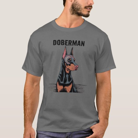 Doberman T-shirt (Voorkant)